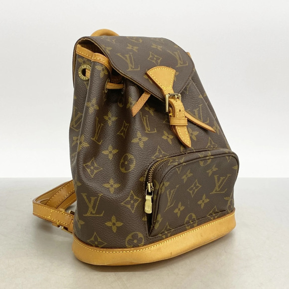 LOUIS VUITTON Authentic Brown Monogram Backpack main image 4
